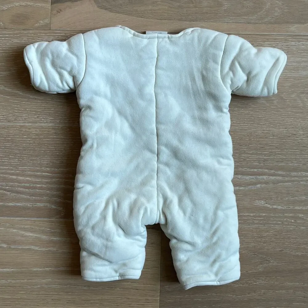 Baby Merlin's Magic Sleepsuit Small 3-6 Months Yellow Swaddle